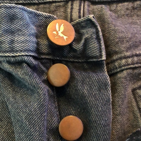 One teaspoon rolled cuff distressed denim shorts - Picture 2 of 9